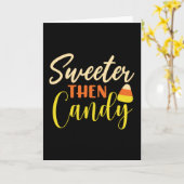 Zoeter en snoep kaart (Gele Bloem)