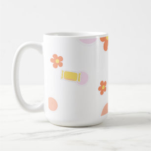 zoetigheden en bloemen koffiemok