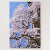 Zoetkersboom ("Nara Ichiban-Zakura") Legpuzzel (Verticaal)
