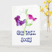 zoetpot kaart (Gele Bloem)