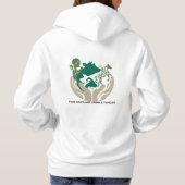 Zoetshirt voor dames hoodie (Achterkant)