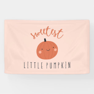 zoetste kleine pompoen schattig Grote Teken Banner