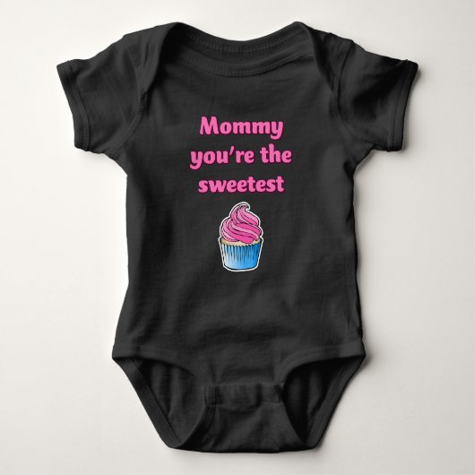 Zoetste Roze Cupcake Romper (Voorkant)
