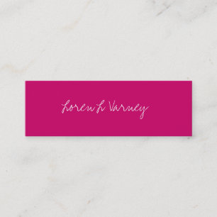 zoetstoffen skinny cards mini visitekaartje