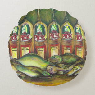 Zoetvlees Rond Kussen