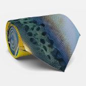 Zoetwater Zoutwater Visser Stropdas (Opgerold)