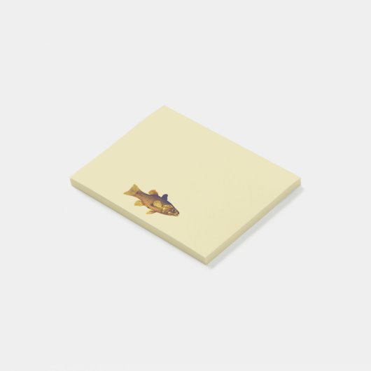  zoetwatervis Ilustratie Post-it® Notes (Schuin)