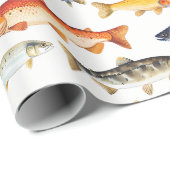 Zoetwatervis inpakpapier (Rol Hoek)