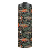 Zoetwatervis, stijlvol ontwerp, forel, Gevist Thermosbeker (Voorkant)