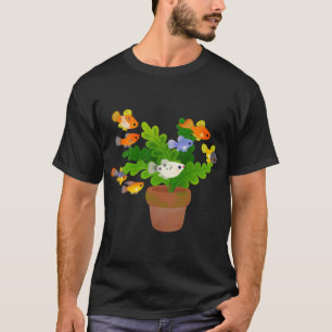 Zoetwatervissen en planten - Platy T-shirt