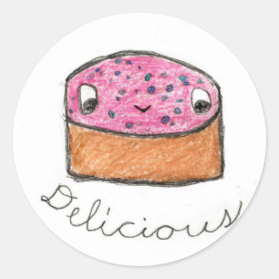 Zoey : Autocollant rond