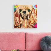 Zoey Beth Stretched Canvas Afdruk (Insitu (Woonkamer))
