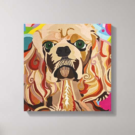 Zoey Beth Stretched Canvas Afdruk (Voorkant)