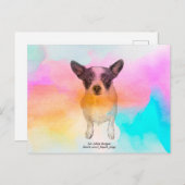 Zoey Disco Ansichtkaart Briefkaart (Voorkant / Achterkant)