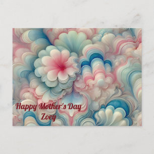 ZOEY ~ Moederdag ~ Zoet pastel ~ Briefkaart