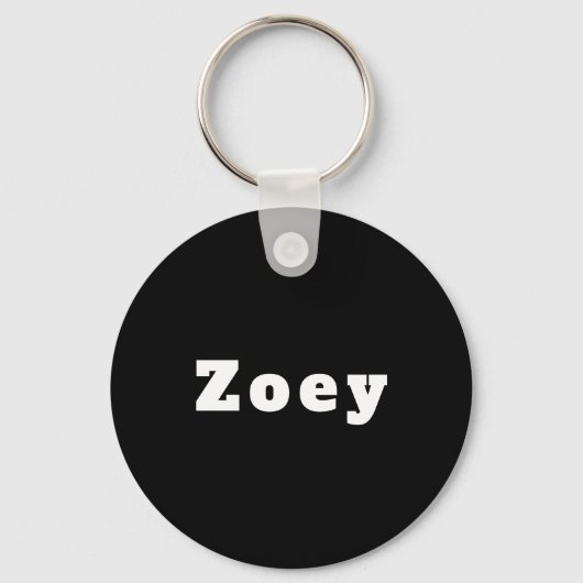 Zoey Sleutelhanger (Voorkant)