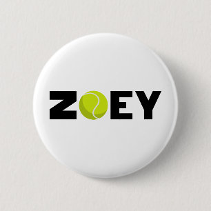 Zoey Tennis Ronde Button 5,7 Cm