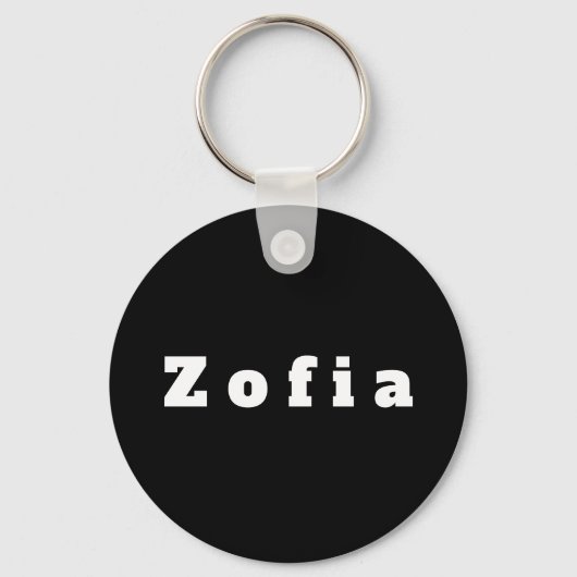 Zofia Sleutelhanger (Achterkant)