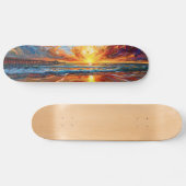 Zogenoemd Sunset Shred Deck Skateboard (Horizontaal)