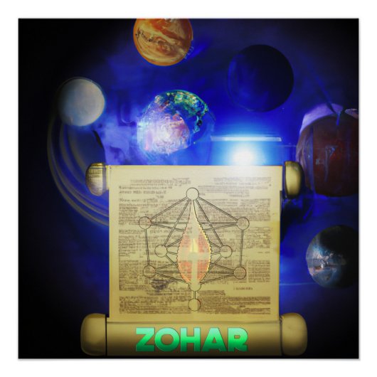 Zohar Kabbalah Poster Perfect Poster (Voorkant)