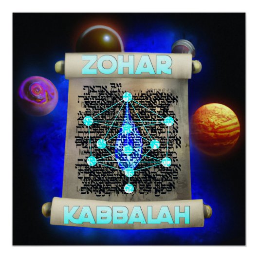 Zohar Kabbalah Poster Perfect Poster (Voorkant)