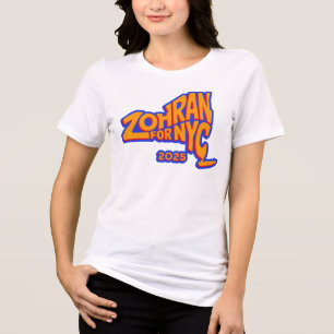 Zohran 2025 New York Campagne T-Shirt