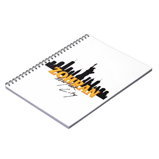 Zohran Mamdani for Mayor NYC Democratic Notitieboek (Linkerzijde)