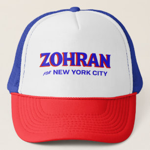 Zohran Mamdani voor NYC-burgemeester Grappig Koel  Trucker Pet