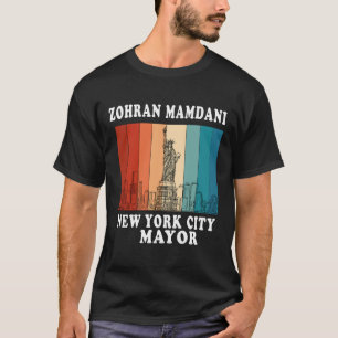 Zohran Mamdani Voor NYC Burgemeester T-Shirt