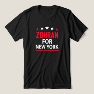 Zohran voor New York – Bold Political Support Tri-Blend Shirt