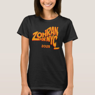 Zohran voor NYC 2025 T-shirt, progressieve campagn T-shirt