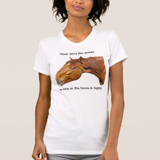 Zolang het paard gelukkig is t-shirt