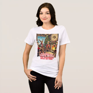 Zolang ik maar wijnrendieren heb Tri-Blend shirt