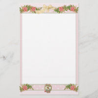 zolder Rozen en roze pooldots
