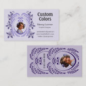 Zollie in Paars Visitekaartje (Voorkant / Achterkant)