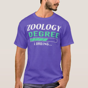 Zology Degree loading for future zoologist T-shirt