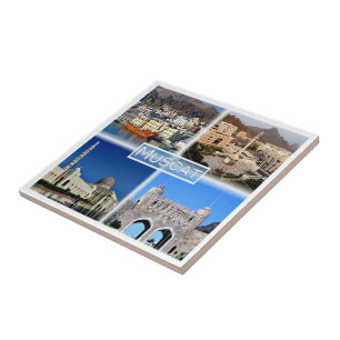 zOM003 MUSCAT Central Business District, Tegeltje