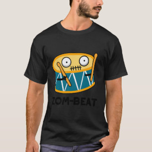Zom-Beat Grappige Zombie Drum Pun T-shirt