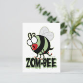 Zom-Bee Briefkaart (Staand voorkant)