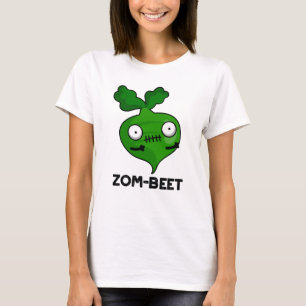 Zom-beet Funny Halloween Zombie Beet Pun T-shirt