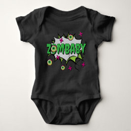 'ZomBaby' Funny Funky Schattigee PopArt Halloween Romper