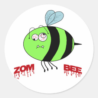 ZomBee Ronde Sticker