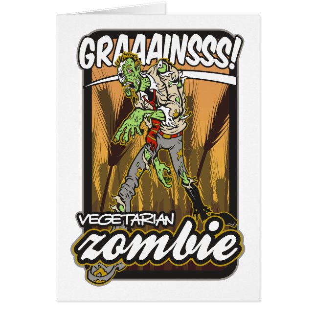 Zombi végétarien (Devant)
