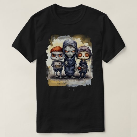 Zombie 1 - halloween t-shirt (Design voorkant)