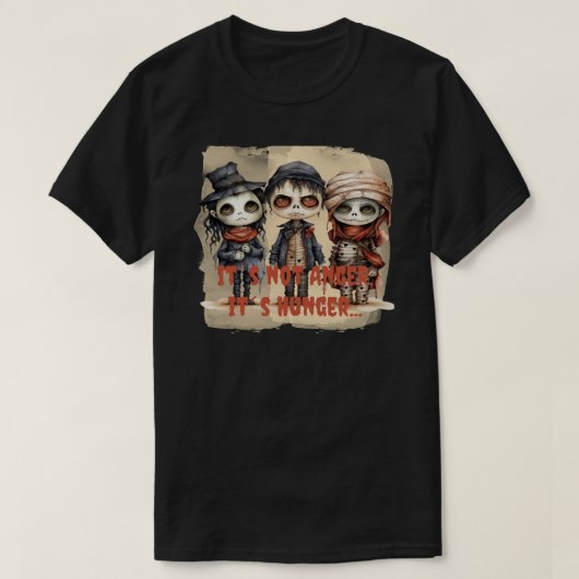 Zombie 4 - Halloween T-shirt (Design voorkant)