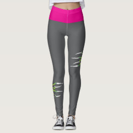 Zombie aanval! verscheurd leggings