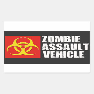 Zombie Aanval Voertuig Sticker