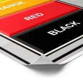 Zombie Alert Level Poster (Hoek)