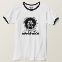 ZOMBIE - Als je niet rent, zou je dat wel moeten d T-shirt