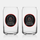 ZOMBIE - als u niet draait, moet u Blikvorm Glas (Voorkant)